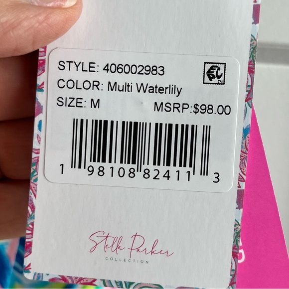 Stella Parker One piece Swimsuit Sz M - Picture 6 of 9